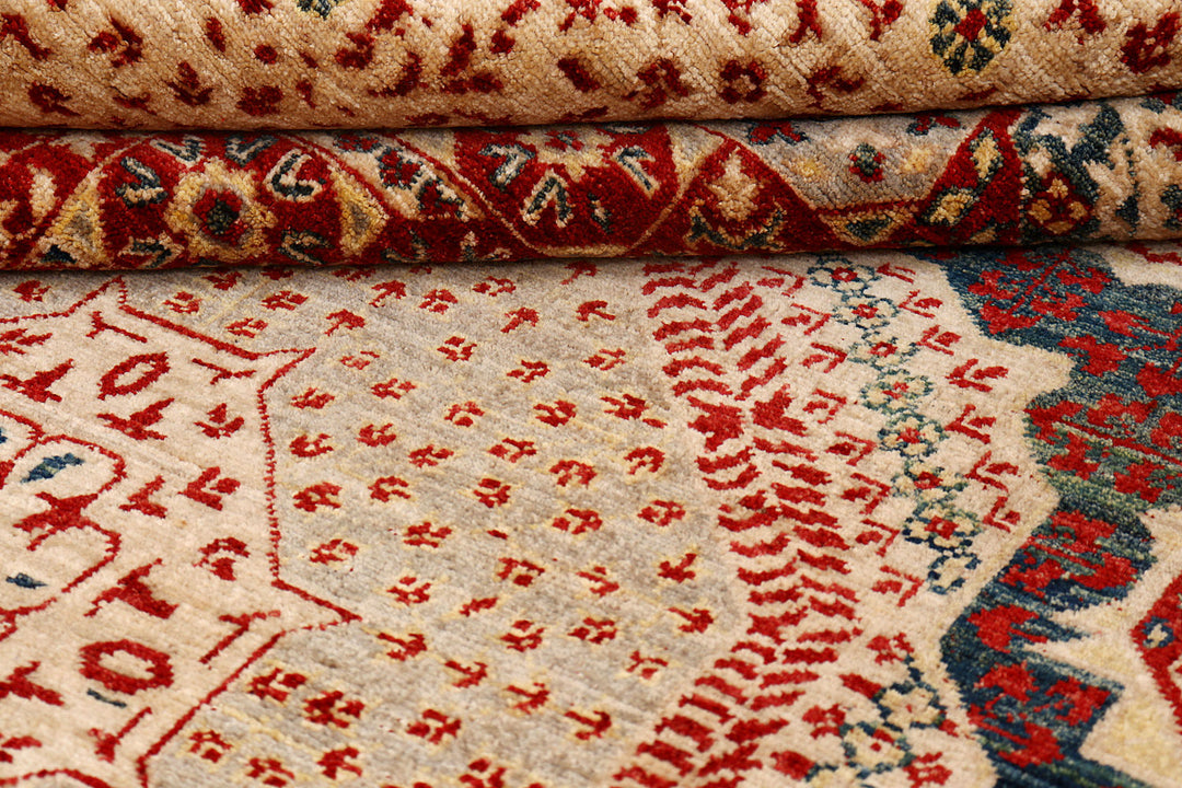 Firebrick Mamluk 5'  10" x 8'  8" - No. QA76545