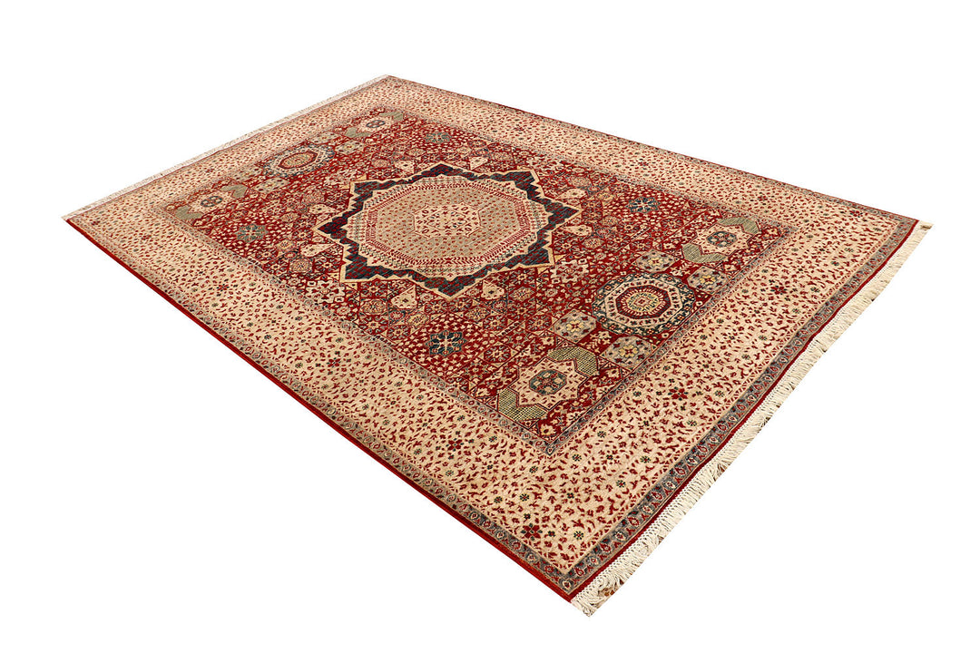 Firebrick Mamluk 5'  10" x 8'  8" - No. QA76545