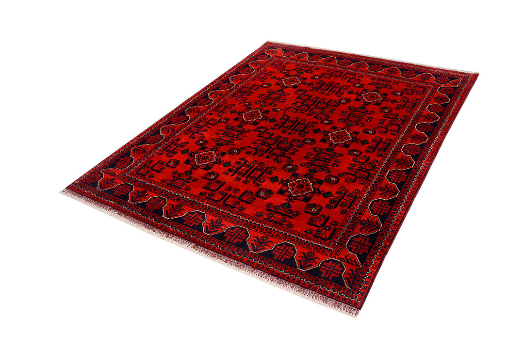 Firebrick Khal Mohammadi 4'  10" x 6'  3" - No. QA12490
