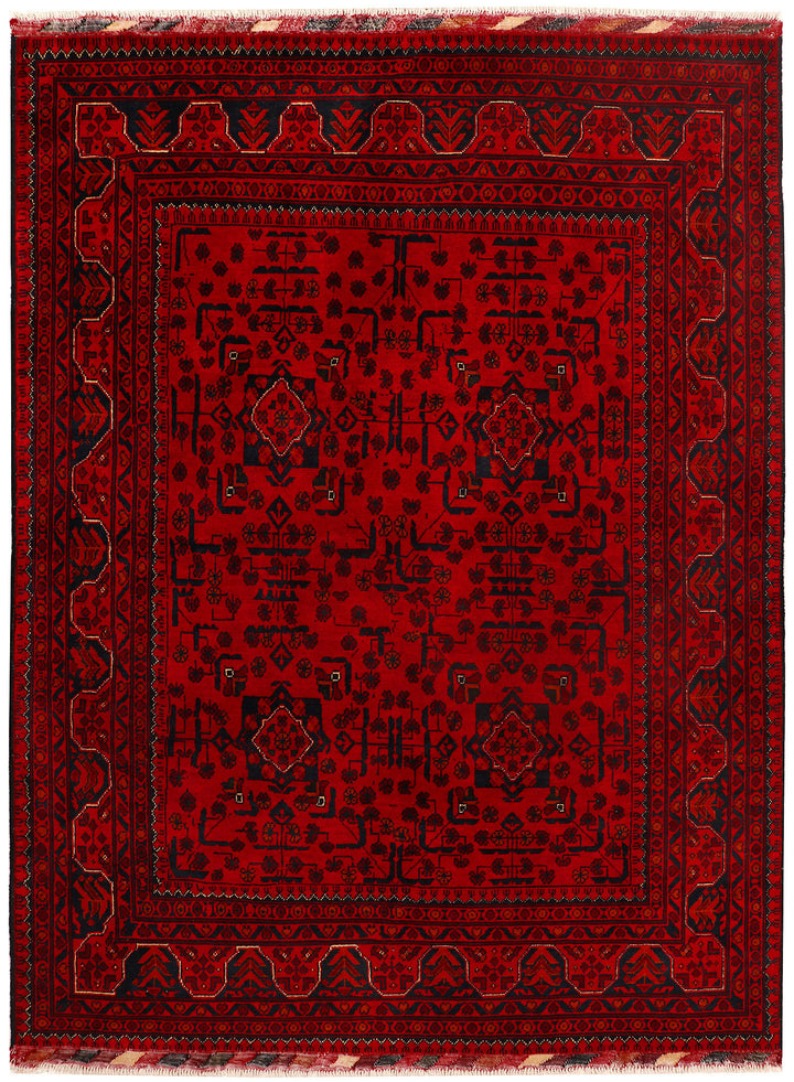 Firebrick Khal Mohammadi 4'  10" x 6'  5" - No. QA87083