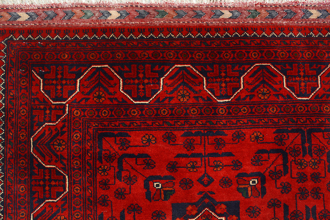 Firebrick Khal Mohammadi 4'  10" x 6'  8" - No. QA66186