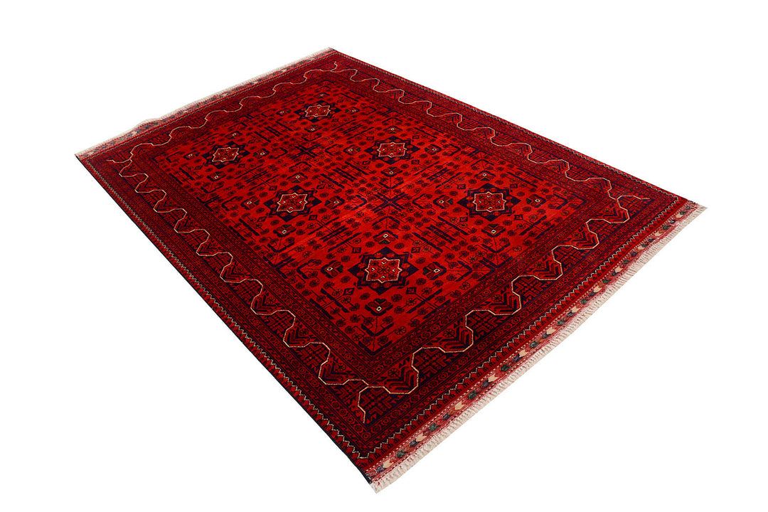 Firebrick Khal Mohammadi 4'  10" x 6'  8" - No. QA66186