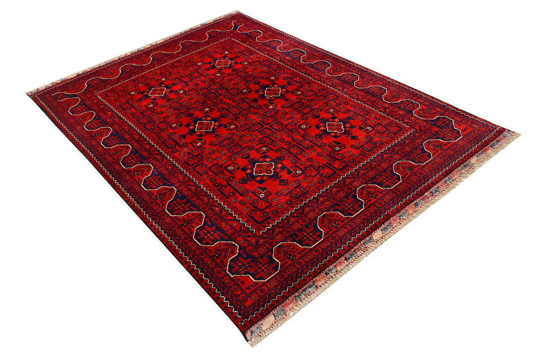 Firebrick Khal Mohammadi 4'  11" x 6'  8" - No. QA74806