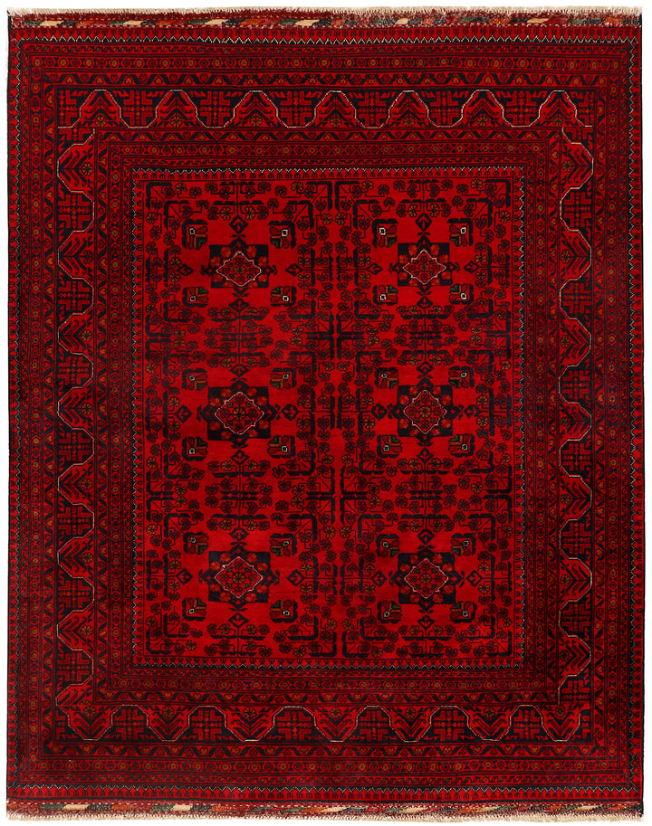 Firebrick Khal Mohammadi 4'  10" x 6'  3" - No. QA60057