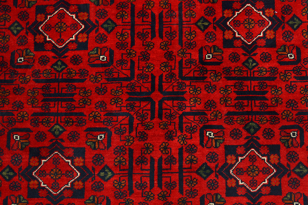 Firebrick Khal Mohammadi 4'  9" x 6'  7" - No. QA44140