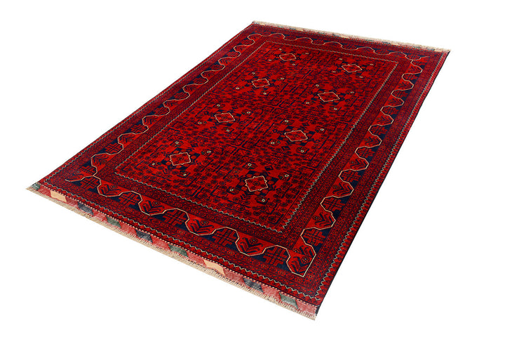 Firebrick Khal Mohammadi 4'  7" x 6'  6" - No. QA39489