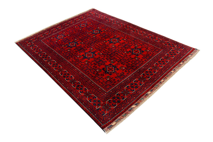 Firebrick Khal Mohammadi 4'  11" x 6'  6" - No. QA52846