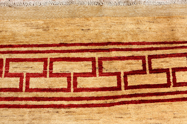 Moccasin Gabbeh 6'  3" x 6'  9" - No. QA67700