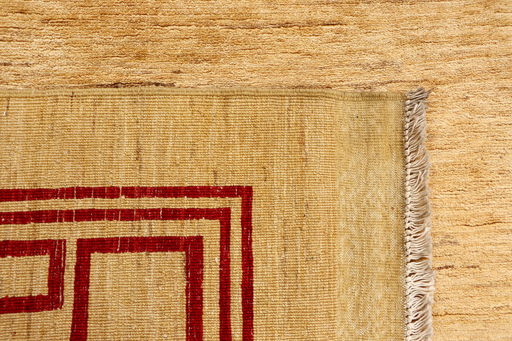 Moccasin Gabbeh 6'  3" x 6'  9" - No. QA67700