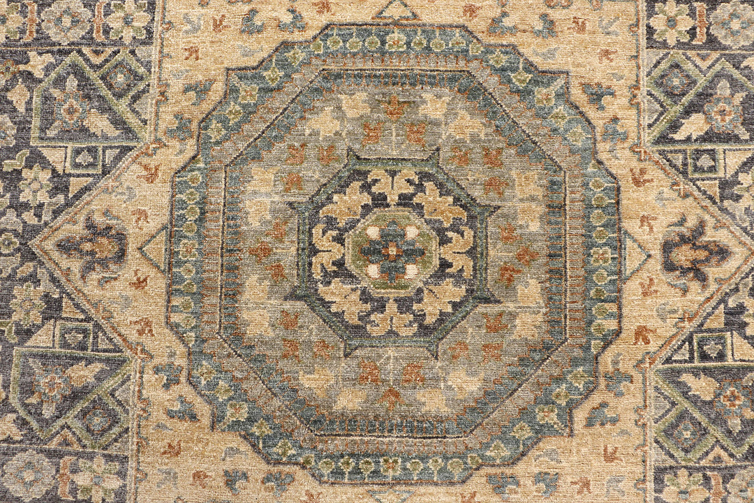 Dim Grey Mamluk 5'  11" x 8'  8" - No. QA86651