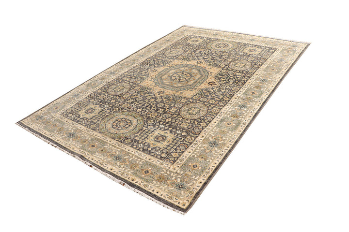 Dim Grey Mamluk 5'  11" x 8'  8" - No. QA86651