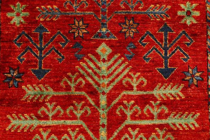 Red Ziegler 2'  8" x 13'  11" - No. QA40507