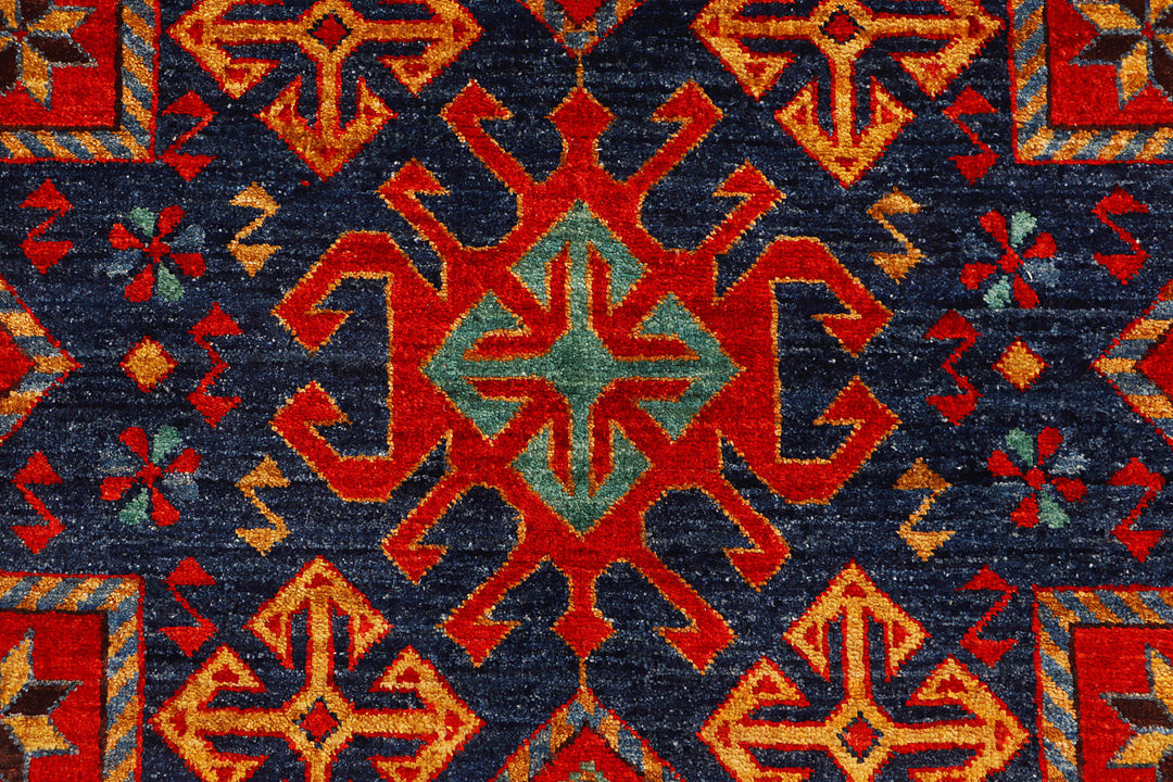 Red Mamluk 6'  11" x 9'  11" - No. QA18058