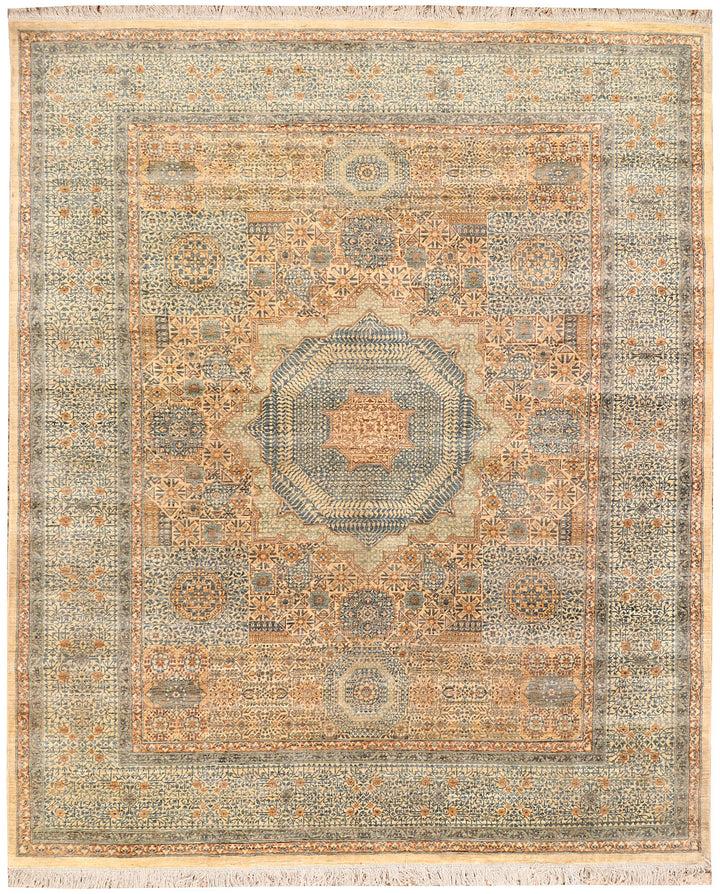 Bisque Mamluk 8'  x" 9'  9" - No. QA86658