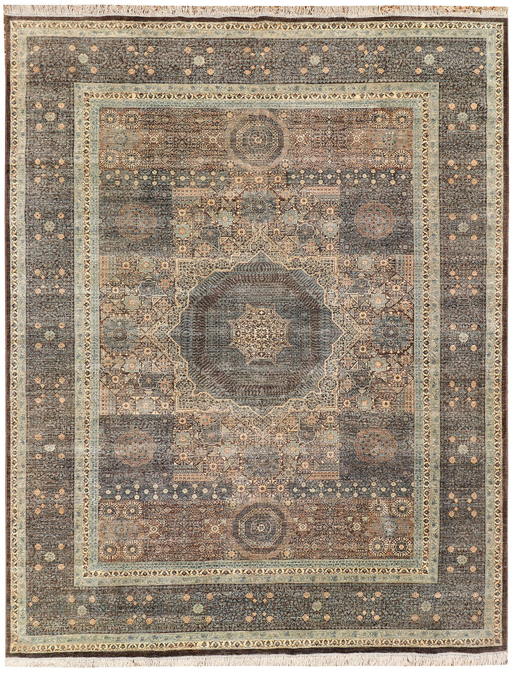 Saddle Brown Mamluk 9'  x" 11'  9" - No. QA26601