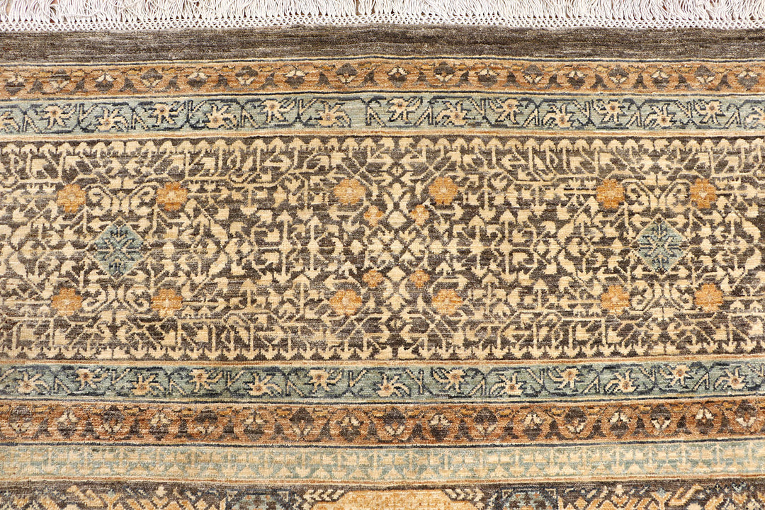 Saddle Brown Mamluk 8'  11" x 11'  10" - No. QA10714