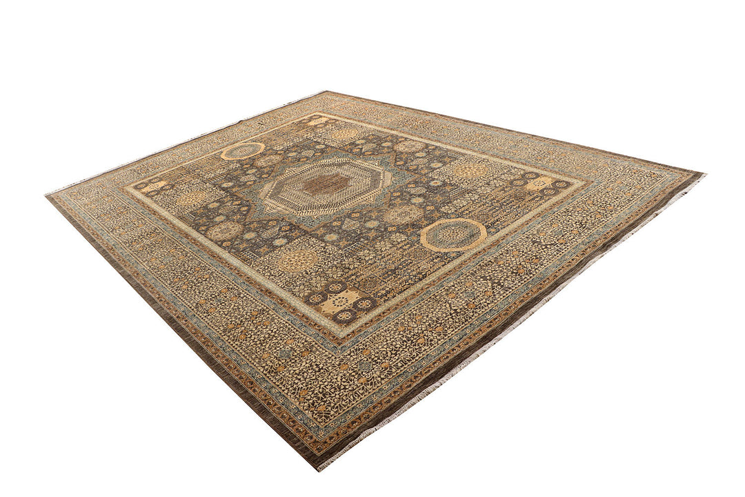 Saddle Brown Mamluk 8' 11 x 11' 10 - No. 73432