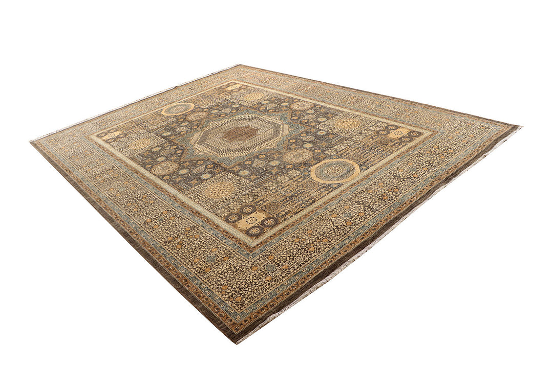 Saddle Brown Mamluk 8' 11 x 11' 10 - No. 73432
