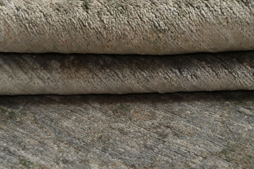 Grey Overdyed 8'  1" x 9'  8" - No. QA64057