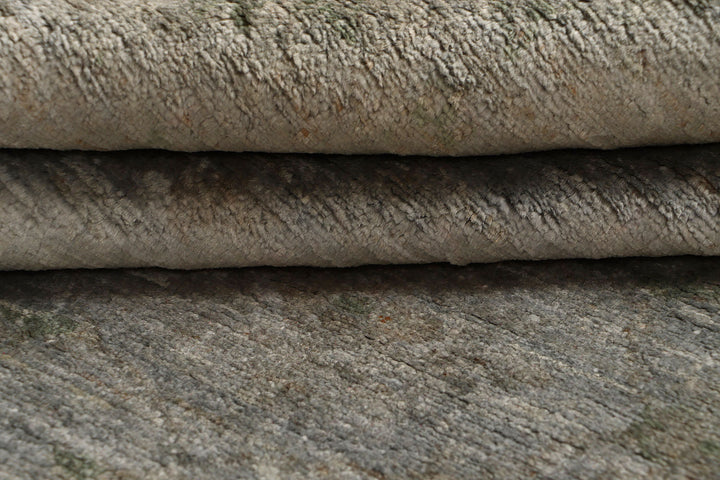 Grey Overdyed 8'  1" x 9'  8" - No. QA64057