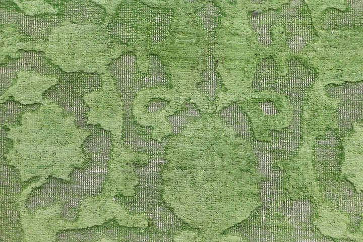 Dark Sea Green Overdyed 5' 5 x 7' 11 - No. 73434