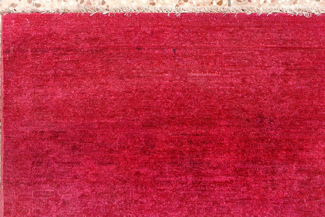 Crimson Overdyed 6' 5 x 9' 6 - No. 73436