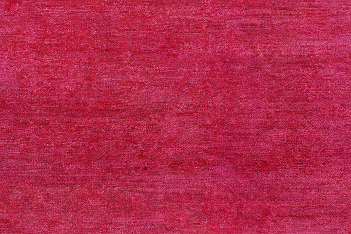 Crimson Overdyed 6'  5" x 9'  6" - No. QA41742