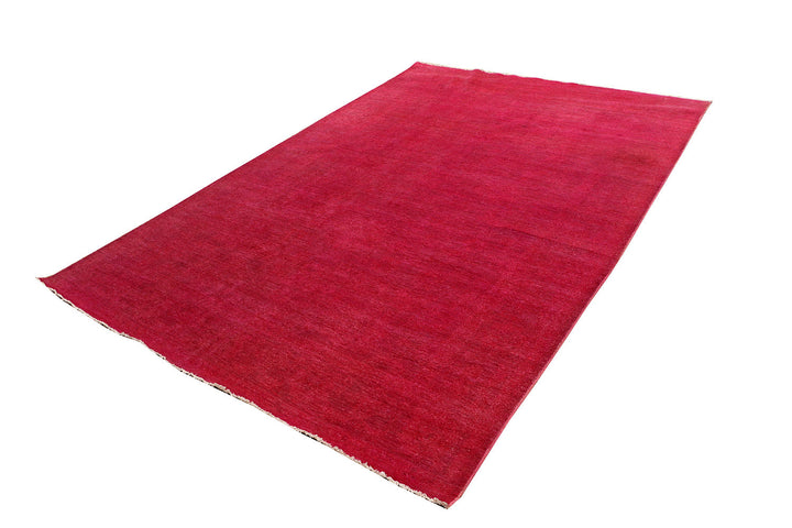 Crimson Overdyed 6' 5 x 9' 6 - No. 73436