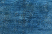 Steel Blue Overdyed 5' 11 x 8' 5 - No. 73437