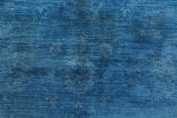 Steel Blue Overdyed 5'  11" x 8'  5" - No. QA90904