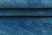 Steel Blue Overdyed 5'  11" x 8'  5" - No. QA90904