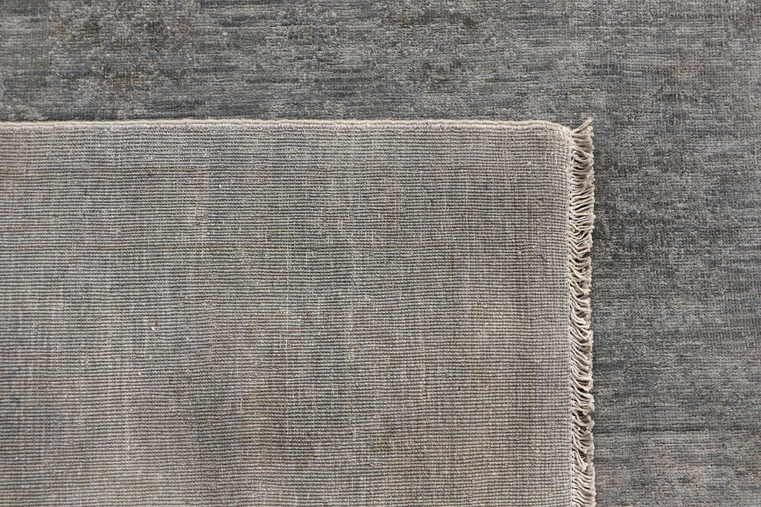 Grey Overdyed 8'  x" 9'  7" - No. QA18744