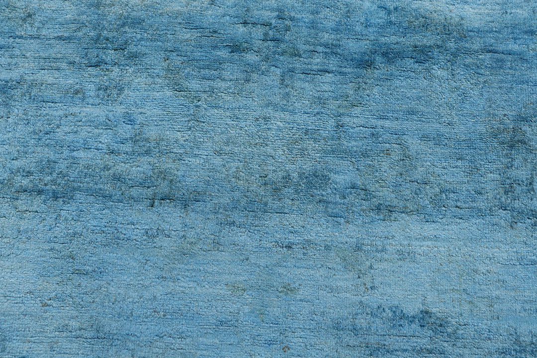 Steel Blue Overdyed 7' 10 x 9' 9 - No. 73439