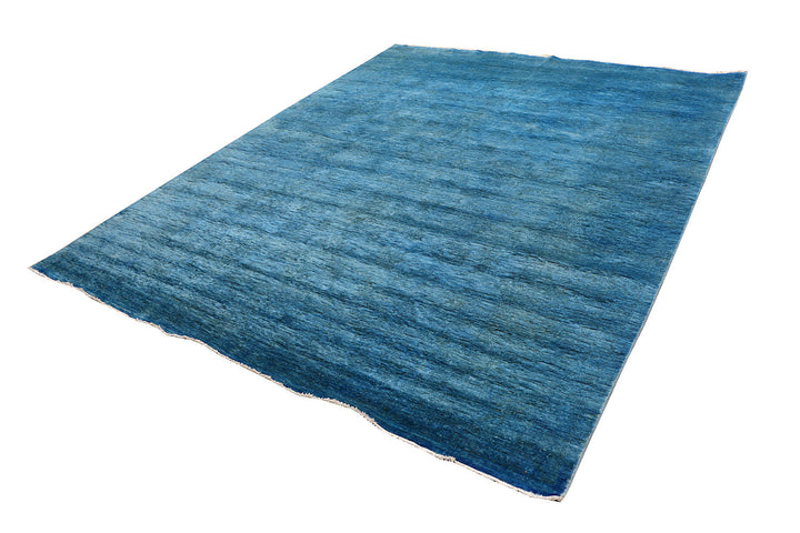 Steel Blue Overdyed 7'  10" x 9'  9" - No. QA72485
