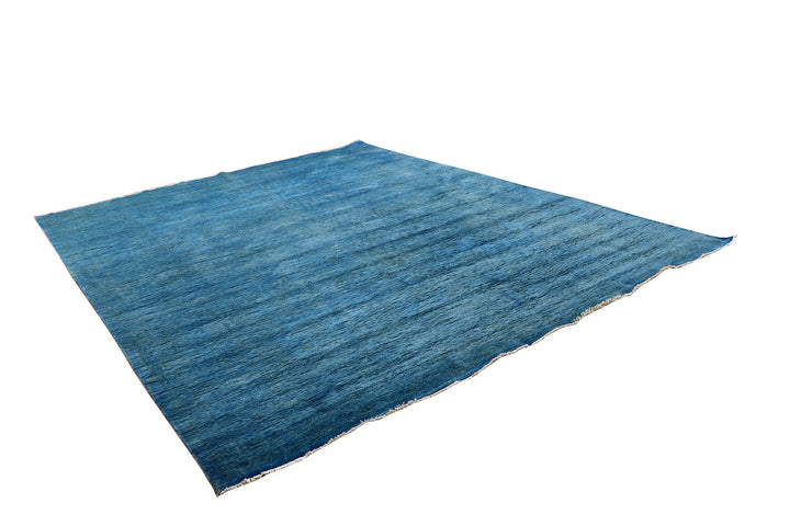 Steel Blue Overdyed 7'  10" x 9'  9" - No. QA72485