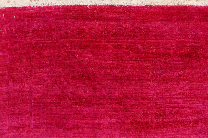 Crimson Overdyed 7'  8" x 9'  10" - No. QA37261