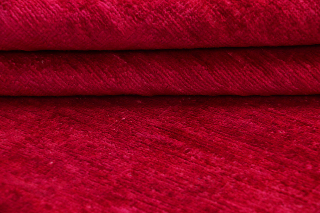 Crimson Overdyed 7'  8" x 9'  10" - No. QA37261