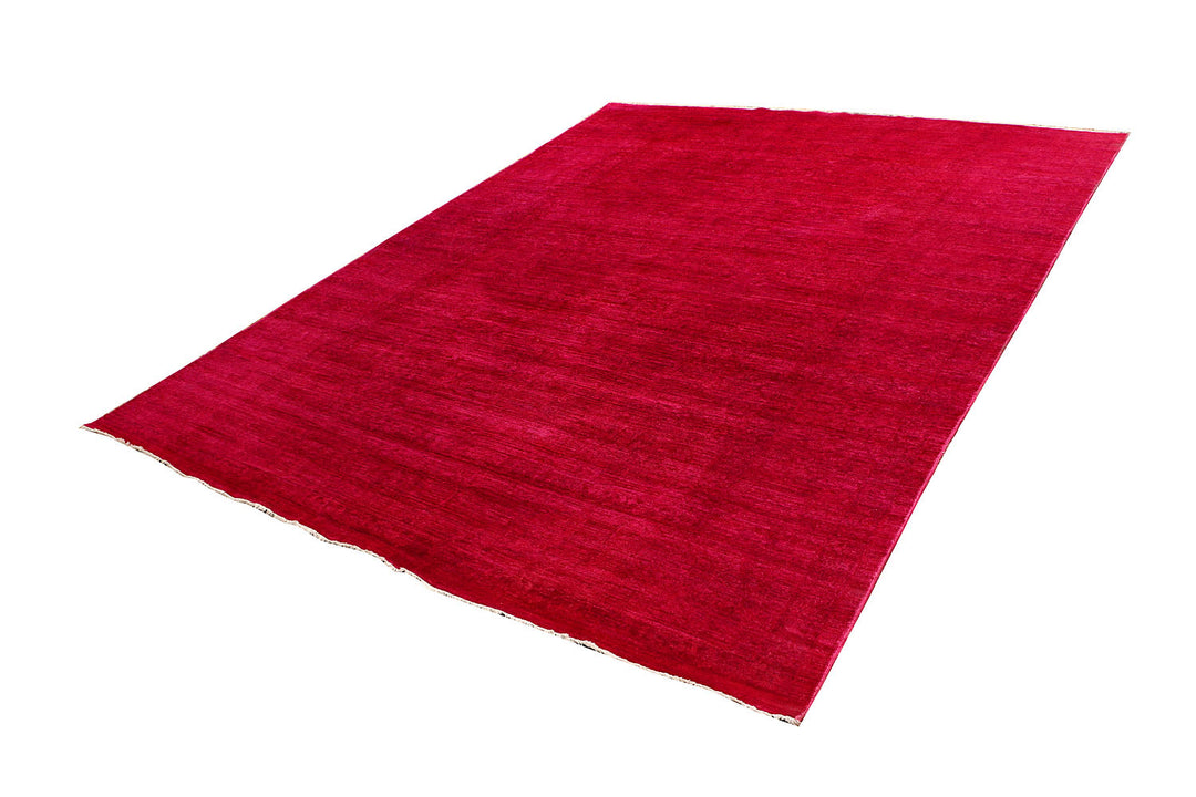 Crimson Overdyed 7'  8" x 9'  10" - No. QA37261