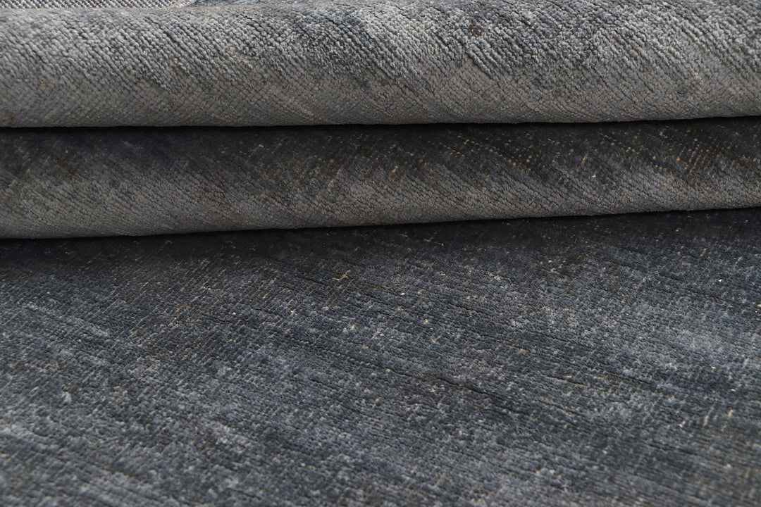 Grey Overdyed 5'  7" x 8'  8" - No. QA37940