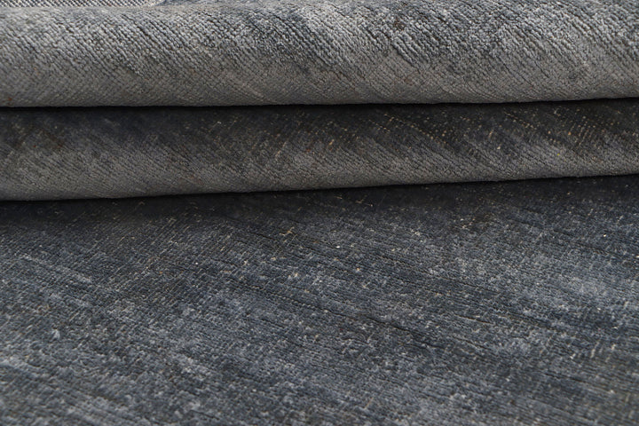 Grey Overdyed 5'  7" x 8'  8" - No. QA37940