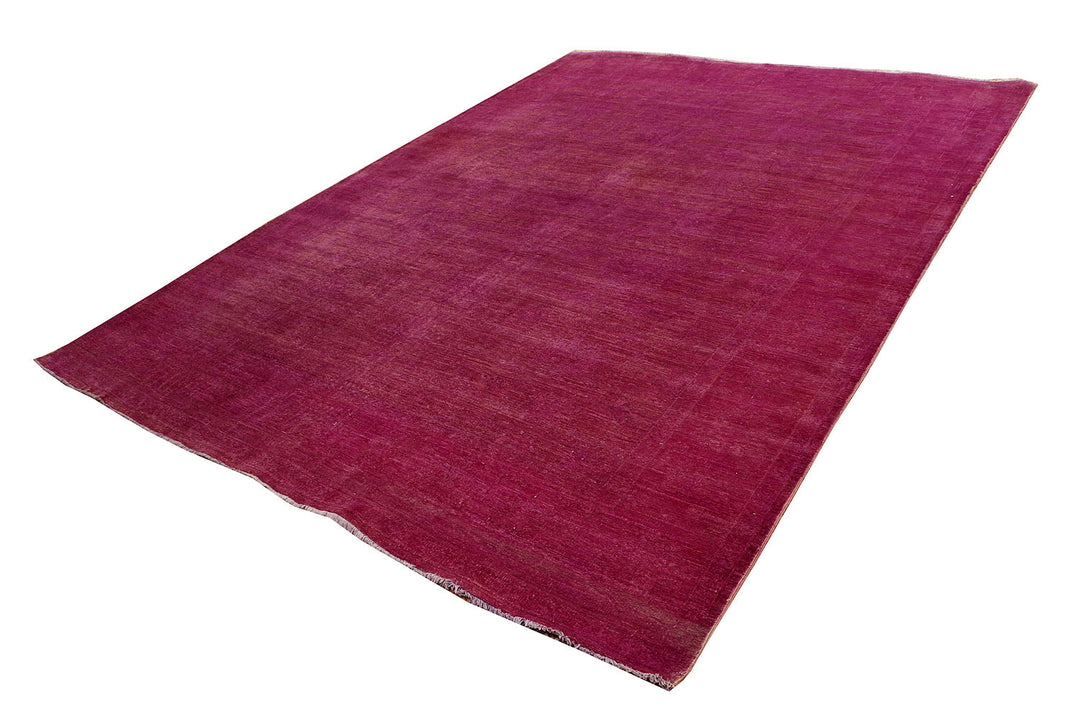 Crimson Overdyed 8'  1" x 10'  8" - No. QA41651