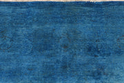Steel Blue Overdyed 8' 9 x 10' 11 - No. 73443