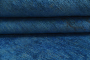 Steel Blue Overdyed 8'  9" x 10'  11" - No. QA35182