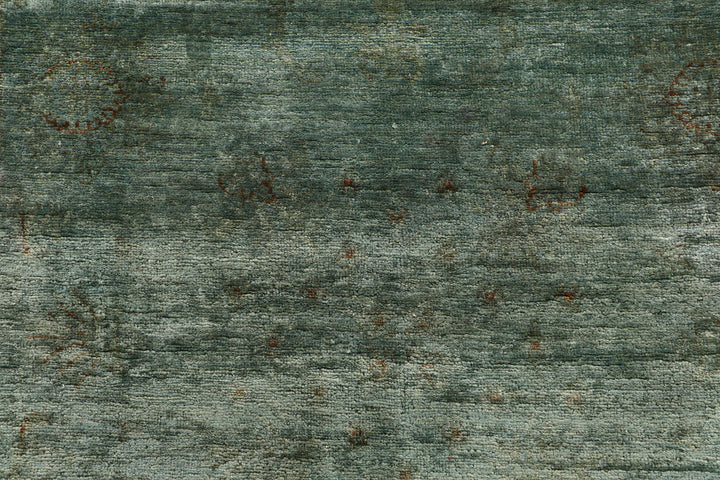 Dark Olive Green Overdyed 3' 8 x 5' 7 - No. 73444