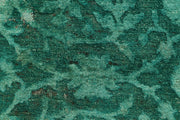 Medium Sea Green Overdyed 2'  7" x 8'  8" - No. QA17670