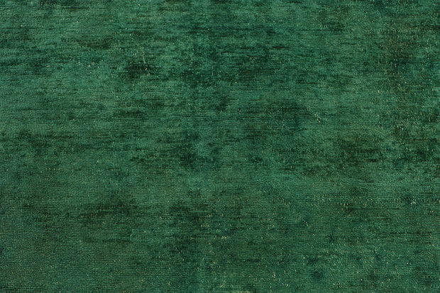 Sea Green Overdyed 9'  11" x 13'  2" - No. QA20119