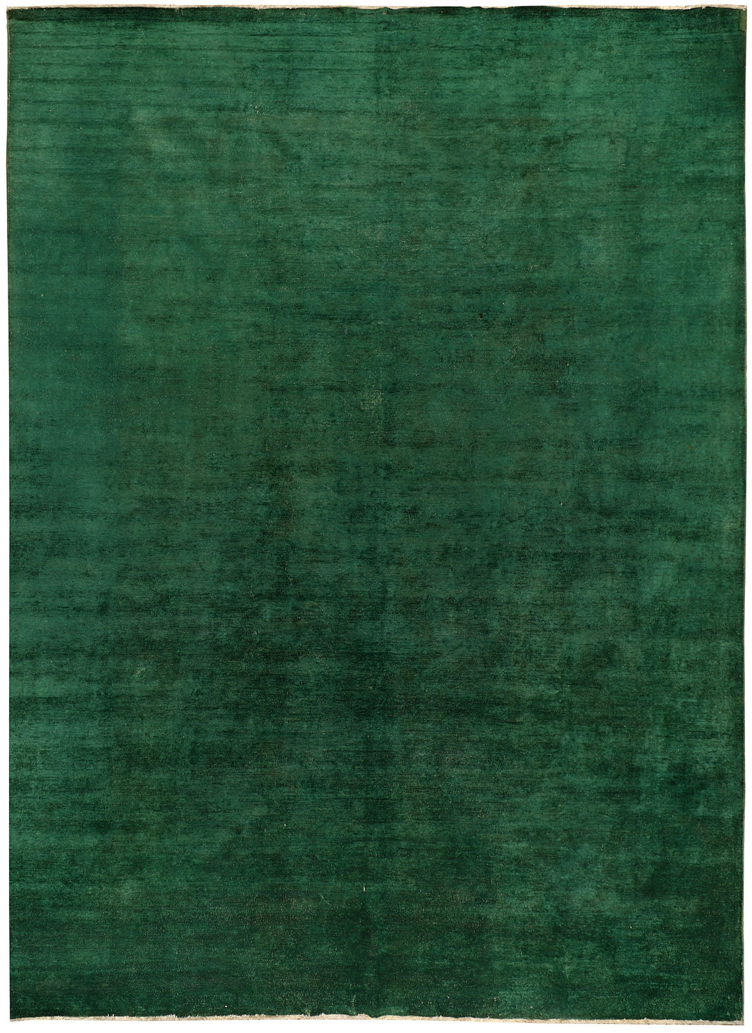Sea Green Afghan Overdye Rug 9' 11" x 13' 2" Hand-Knotted