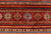 Multi Colored Kazak 7'  11" x 9'  9" - No. QA47612