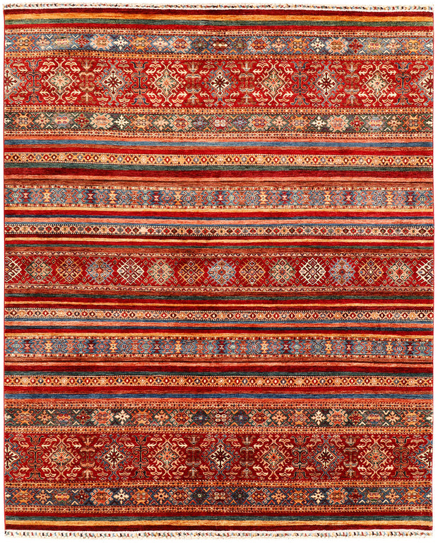 Multi Colored Kazak 7' 11 x 9' 9 - No. 73450