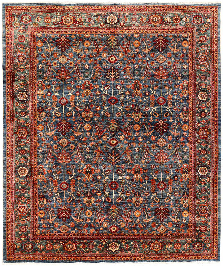 Light Slate Grey Ziegler 8'  4" x 9'  10" - No. QA55373